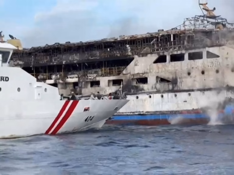 Indonesia Ferry Blaze Claims Three Lives, Over 500 Survivors Escape to Safety | Transportation Updates