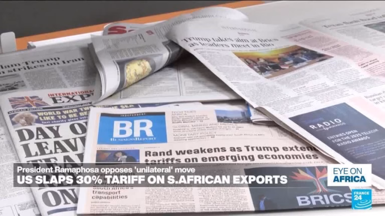 South Africa faces U.S. trade tensions escalation