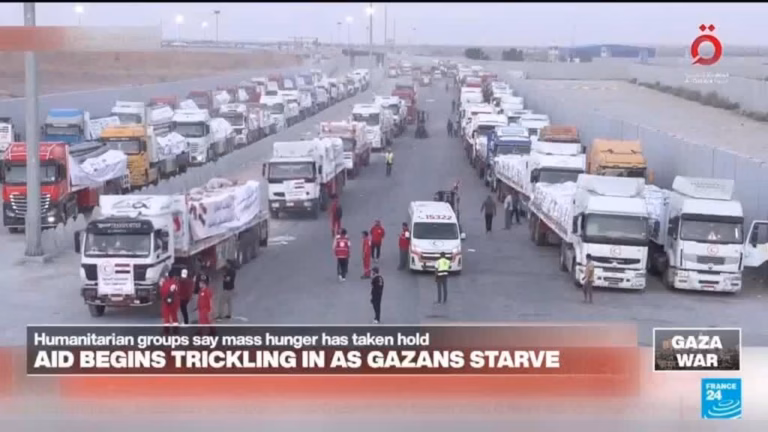 Israel is working to enhance the supply of food aid to Gaza by establishing new delivery pathways.