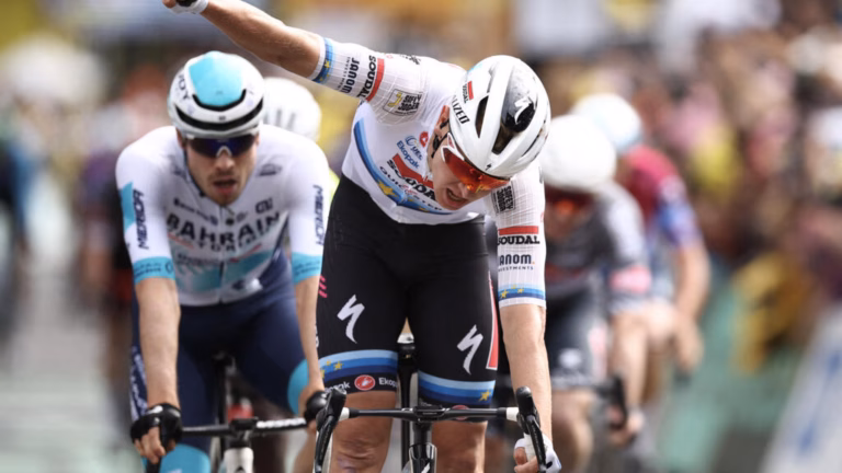 Tim Merlier Claims Victory in Stage 3 of the Tour de France Amidst Chaos