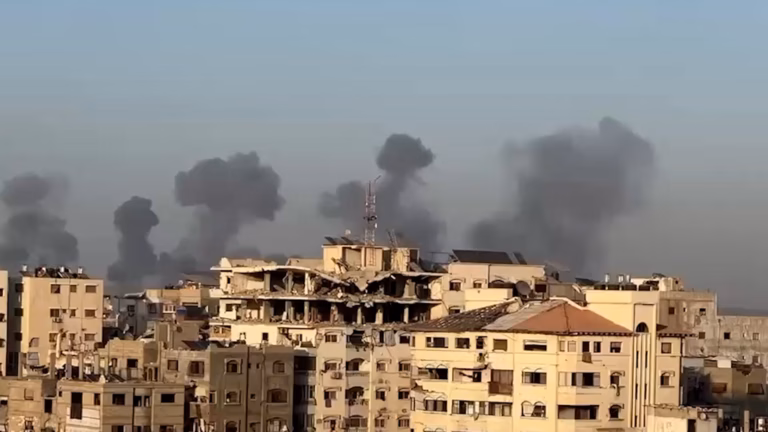Israel launches heavy bombing campaign in northern Gaza as tensions escalate.