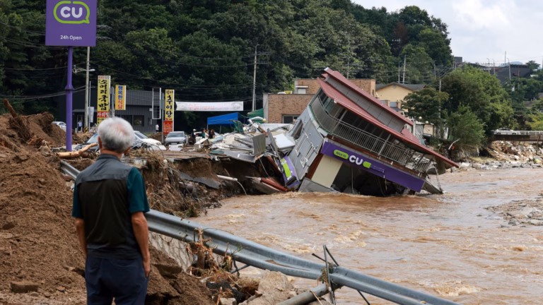 Heavy rainfall in South Korea results in landslides and floods, claiming the lives of 14 people | Global News