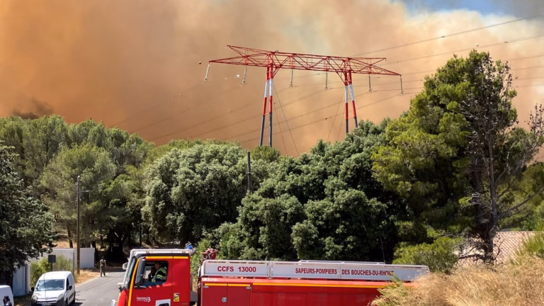 Over 110 People Injured in Marseille Wildfire, Minister Reveals | Global News