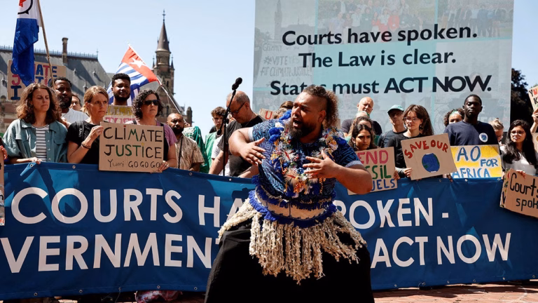 Wealthy countries ordered by UN tribunal to fulfill climate pledges or face financial penalties.
