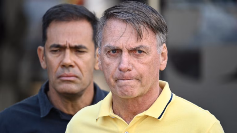 Brazilian authorities charge former President Bolsonaro and his son with hindering justice in connection with the coup trial investigation.