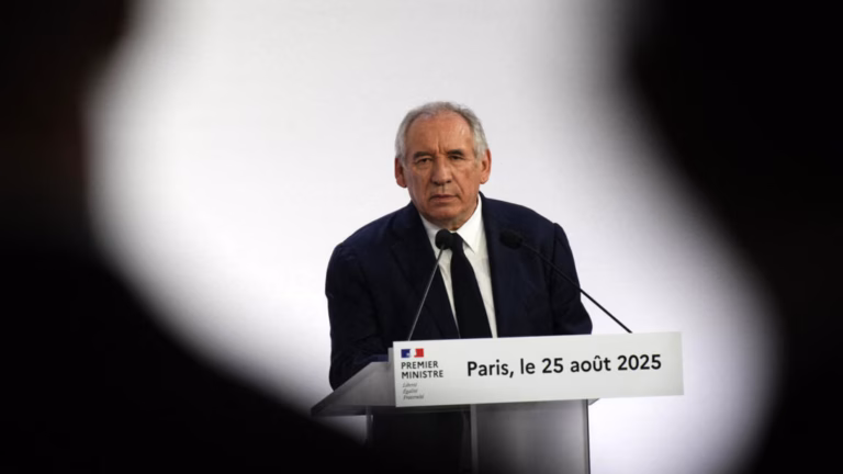 What potential outcomes could result from François Bayrou’s imminent vote of confidence?