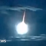 Ball of Flame Illuminates Japanese Sky in Spectacular Display
