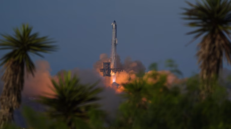 SpaceX Achieves Successful Starship Rocket Launch and Deploys Pretend Satellites into Orbit