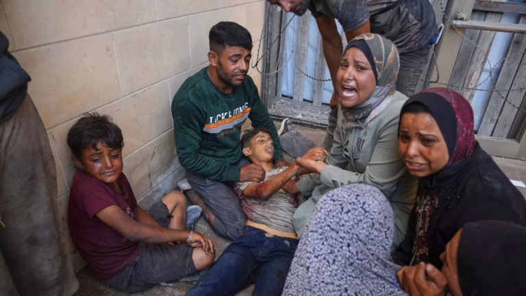 Israeli military action once again results in the deaths of individuals seeking humanitarian assistance in Gaza, while US representative engages in discussions with families of those held captive.