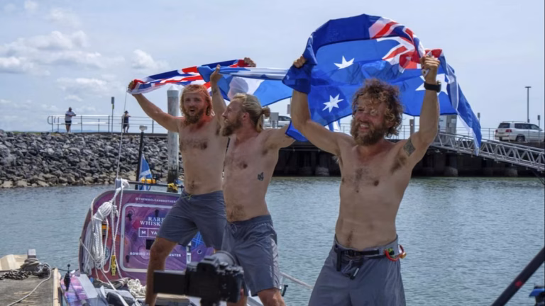 The Scotland siblings who achieved the global record for the quickest Pacific crossing in just 139 days