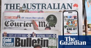 Revenue for Australian newspapers owned by News Corp declines while CEO cautions Trump about AI’s ‘art of the steal’ | Media in Australia