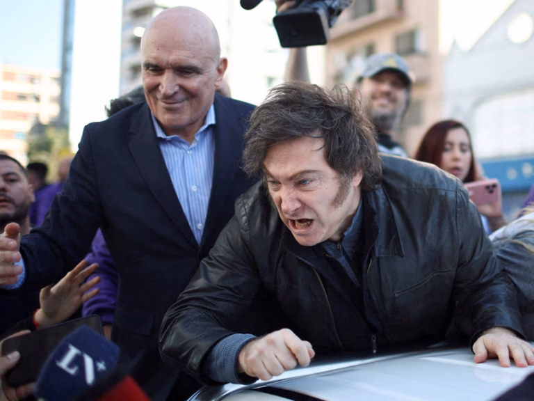Argentinian President Javier Milei Abandons Rally Amid Rock-Throwing Protesters | Latest Protest Updates