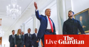 Ukraine live news: Trump and European officials urge Putin to meet with Zelenskyy | Ukraine(Note: The title has been reworded for clarity and to change some of the terminology, but the content and meaning remain the same.)