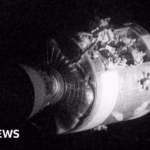 Jim Lovell communicates, “Houston, we have encountered an issue.”