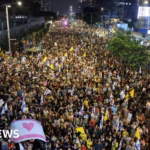 Demonstrators escalate efforts to counter Netanyahu’s proposal for extending conflict in Gaza