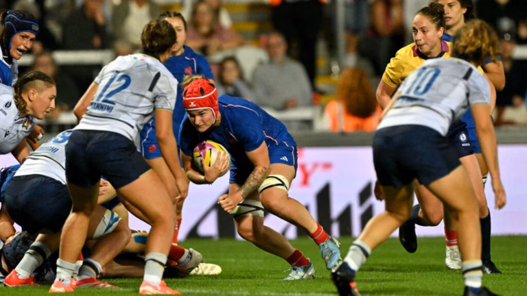 France Secure Narrow Victory against Italy in Women’s Rugby World Cup
