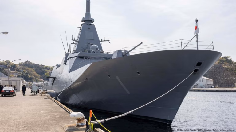 Australia is set to acquire 11 state-of-the-art battleships from Japan, according to a DW report dated 08/05/2025.
