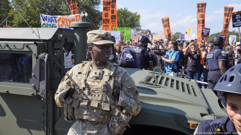 States in the US plan to send National Guard forces to Washington, DC – DW – August 17, 2025