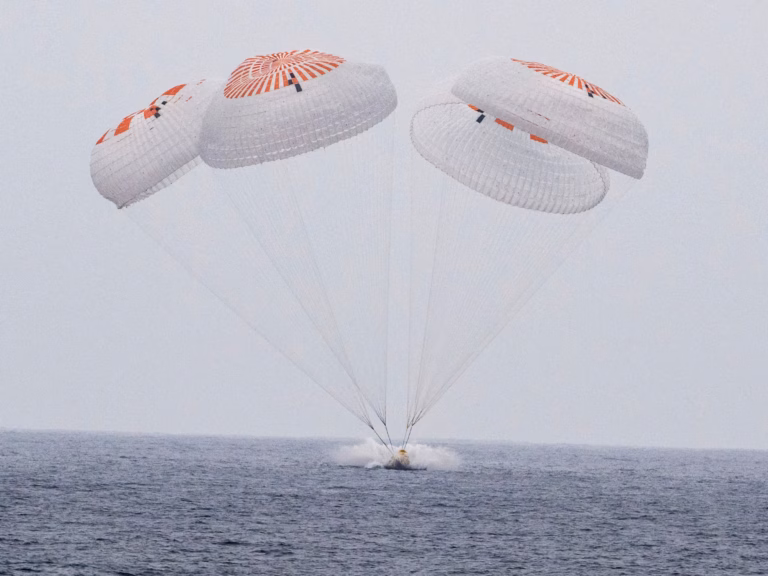 SpaceX Capsule Splashdown: Astronauts Home After Five-Month ISS Journey | Latest Space News