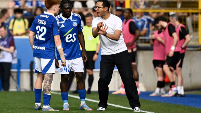 Soccer: Strasbourg aspires to return to Europe as they confront Brondby in a thrilling match.