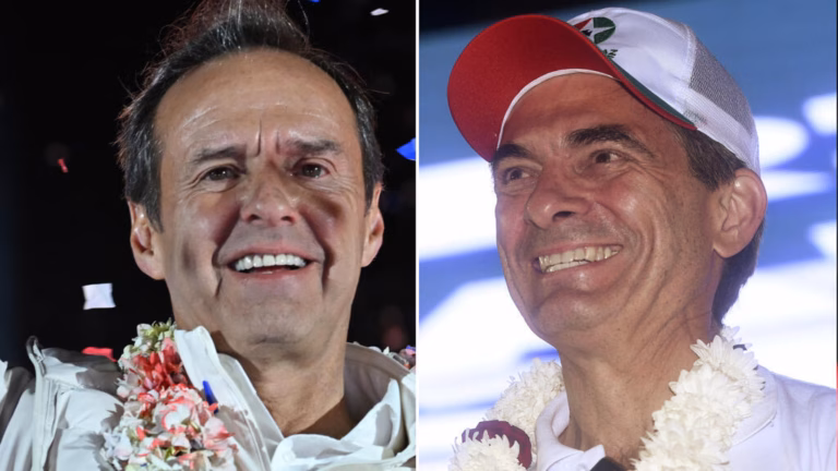 Two conservative candidates advance to the next stage of Bolivia’s presidential elections.