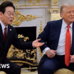 South Korea’s Lee Jae Myung charms Donald Trump during their meeting.