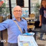 France’s final newsstand vendor is awarded the Order of Merit following a half-century career.
