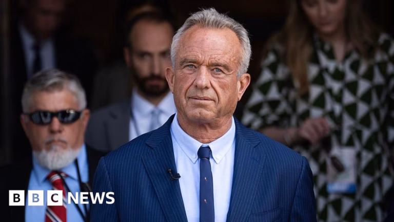 The White House stands by Robert F Kennedy Jr during his feud with the CDC.