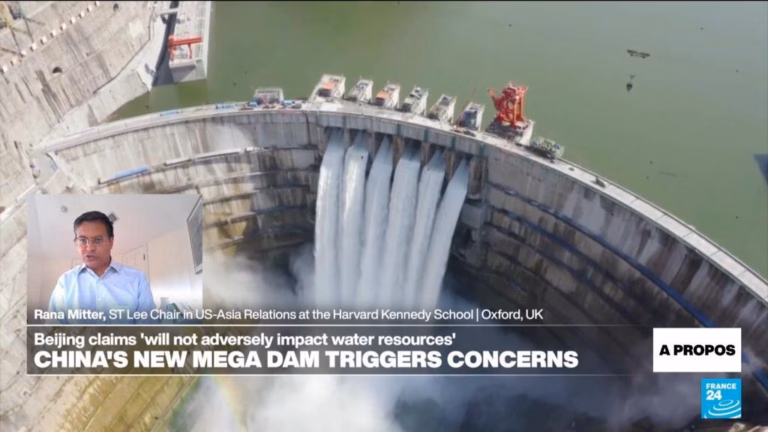 China’s mega-dam construction efforts are primarily driven by the demand for energy from tech and AI, according to a researcher.