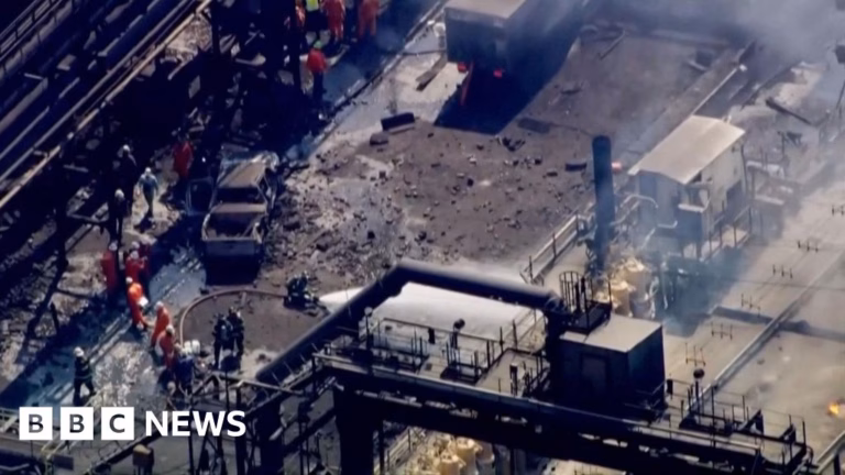Steel factory blast in Pennsylvania results in one fatality and 10 injured individuals.