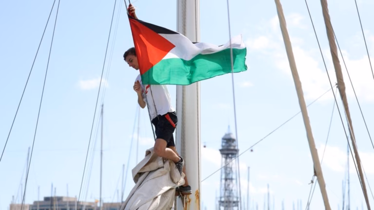 Support convoy, featuring Greta Thunberg, to depart for Gaza with European legislators.