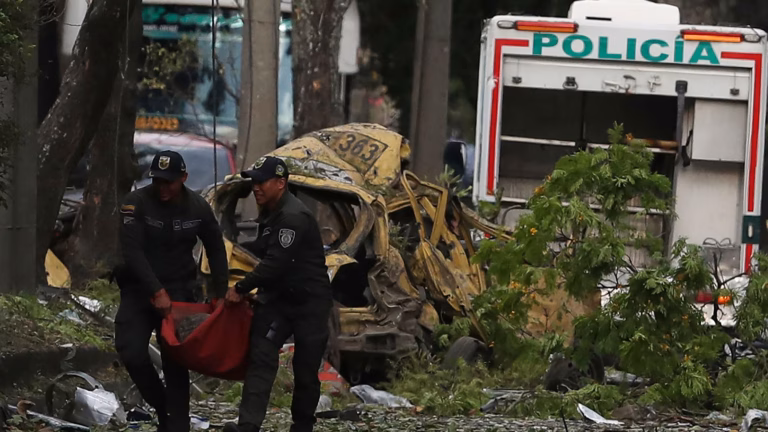 Colombia witnesses tragic loss as car bombing and helicopter assault result in at least 17 fatalities