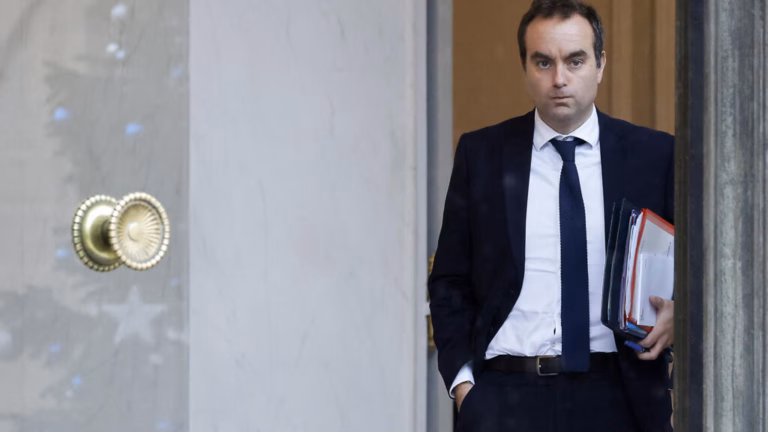 French President Macron selects Sebastien Lecornu, Defense Minister, to succeed as Premier