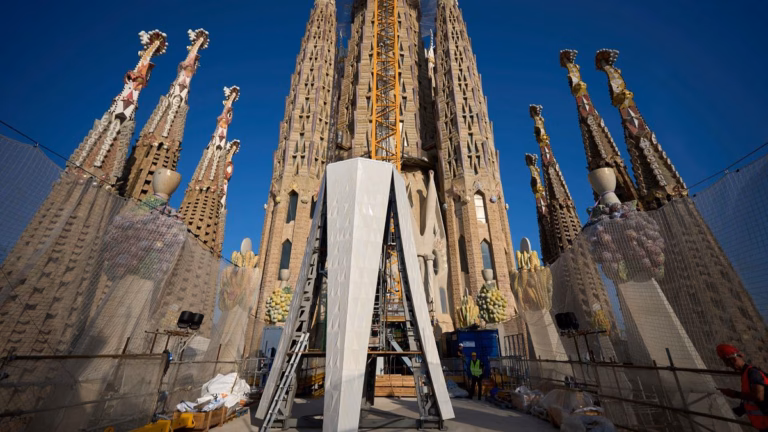 The central tower of the Sagrada Família is nearing completion, and once finished, it will potentially claim the title of Europe’s tallest Christian church.