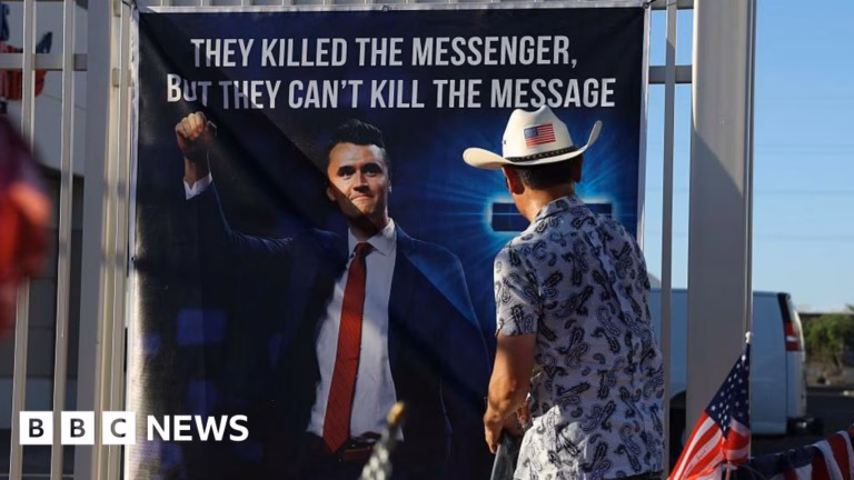 Charlie Kirk Memorial Attended by Right-wing Groups Under Heavy Security Measures