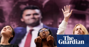 Title: The Commingling of Funeral and Rally: Mourners Unite to Propagate MAGA’s Message at Charlie Kirk’s Service Amidst Shooting Tragedy