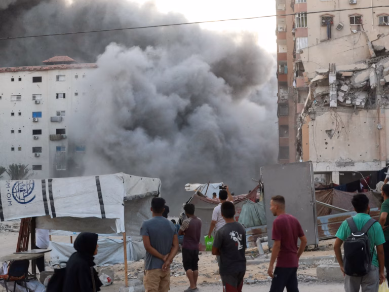 Ongoing Israeli Strikes In Gaza City Results In Over 15 Fatalities