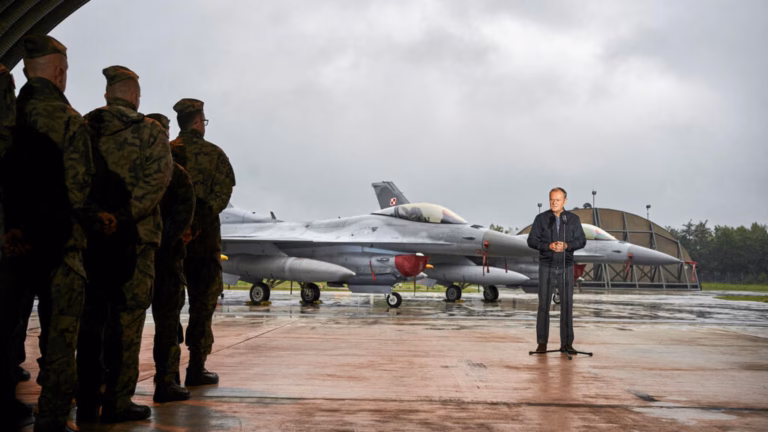 Poland mobilizes fighter jets in reaction to Russian attacks on Western Ukraine
