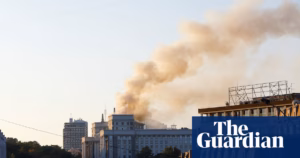 In a Russian assault on Kyiv, a youngster is among the three casualties, and a governmental edifice has caught fire | Ukraine