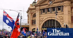 Far-right extremists assault Indigenous rally location following anti-immigrant demonstration in Melbourne, with reports of a police officer attacked in Sydney | Australian immigration and asylum news