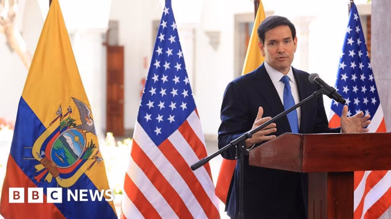 Rubio asserts US might obliterate international criminal organizations if necessary