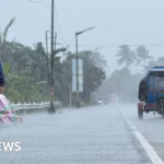 Hundreds of thousands flee to safety in the Philippines ahead of an approaching storm.