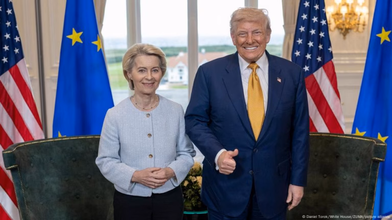 Leyen Discusses New EU Strategy on Russian Energy with Trump – DW – September 17, 2025