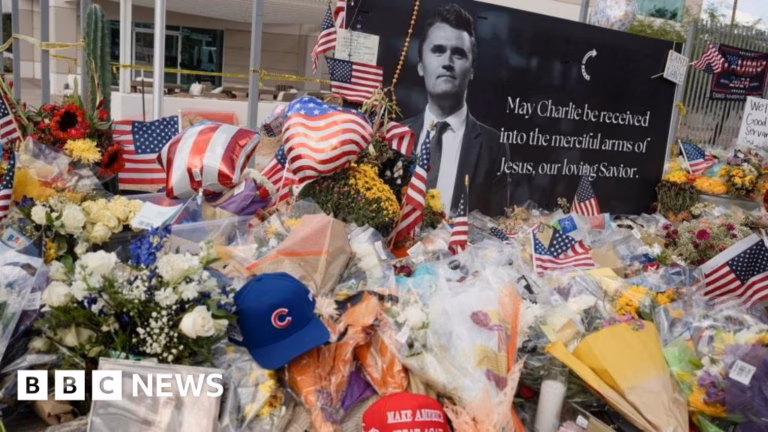 Charlie Kirk’s memorial service is scheduled to be held at an Arizona stadium.