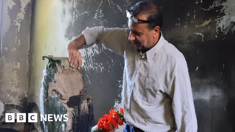 Israeli troops seized my house and subsequently burned it down