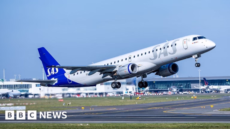 Aalborg Airport in Denmark shuts down due to drone activity in the sky.