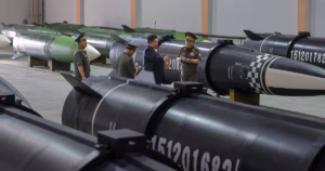 North Korea’s Leader Kim Jong Un Examines Recent Missile Manufacturing Facility | Military Arsenal Updates