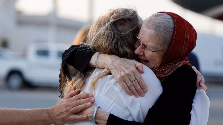 British couple held captive in Afghanistan by the Taliban for 8 months is finally set free.