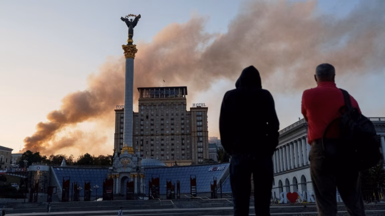 Moscow’s aerial bombardment of the Ukrainian capital showcases their strategic approach in the ongoing conflict, marking a significant event in World News.